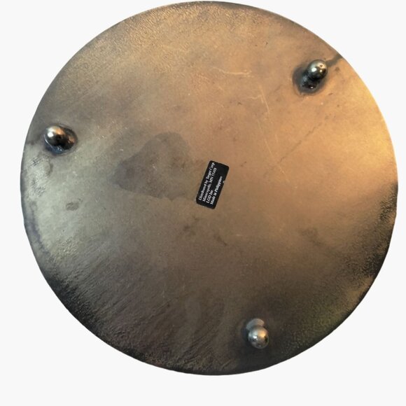 Gold Tone Metal Cake Display Stand 9 inch - Picture 4 of 5